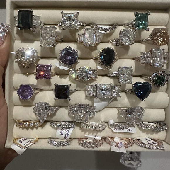 Live Show Moissanite Jewelry * Like this Listing to be notified for shows! - Picture 3 of 16